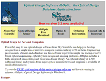 Tablet Screenshot of opticaldesignsoftware.net